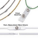 Nickel-Plated Steel Beaded Neck Chain, Length 30" (762Mm)