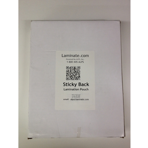 QuickShield™ Self-Adhesive Laminating Pouches, Letter