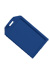 Blue Rigid Plastic Luggage Tag Holder